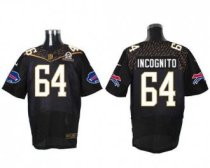 Nike Buffalo Bills -64 Richie Incognito Black 2016 Pro Bowl Stitched NFL Elite Jersey