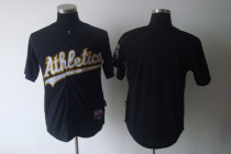Oakland Athletics Blank Black Cool Base Stitched MLB Jersey