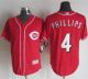 Cincinnati Reds -4 Brandon Phillips Red New Cool Base Stitched MLB Jersey