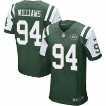 Nike New York Jets -94 Leonard Williams Green Team Color Stitched NFL Elite jersey