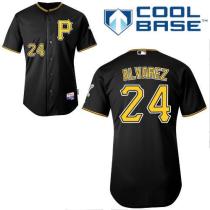 Pittsburgh Pirates #24 Pedro Alvarez Black Stitched MLB Jersey