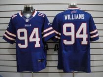 Nike Bills -94 Mario Williams Royal Blue Team Color Stitched NFL Elite Jersey