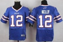 Nike Buffalo Bills -12 Jim Kelly Royal Blue Team Color Stitched NFL New Elite Jersey