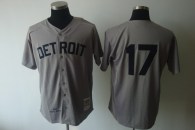 Mitchell And Ness 1968 Detroit Tigers #17 Denny McClain Grey Stitched MLB Jersey