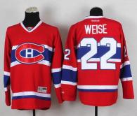 Montreal Canadiens -22 Dale Weise Red Home Stitched NHL Jersey
