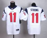 Nike Houston Texans #11 Jaelen Strong White Men's Stitched NFL Elite Jersey