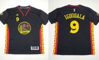 Golden State Warriors -9 Andre Iguodala Black Slate Chinese New Year Stitched NBA Jersey