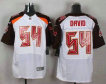 Nike Tampa Bay Buccaneers -54 Lavonte David White Stitched NFL New Elite Jersey