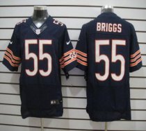 Nike Bears -55 Lance Briggs Navy Blue Team Color Stitched NFL Elite Jersey