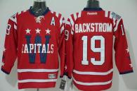 Washington Capitals -19 Nicklas Backstrom 2015 Winter Classic Red Stitched NHL Jersey