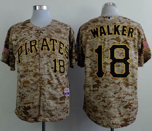 Pittsburgh Pirates #18 Neil Walker Camo Alternate Cool Base Stitched MLB Jersey