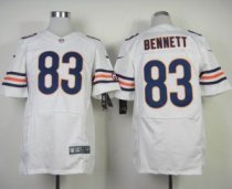 NEW Chicago Bears -83 Martellus Bennett White NFL Elite Jersey