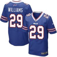 Nike Bills -29 Karlos Williams Royal Blue Team Color Men's Stitched NFL New Elite Jersey