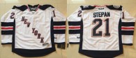 New York Rangers -21 Derek Stepan White 2014 Stadium Series Stitched NHL Jersey