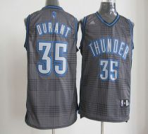 Oklahoma City Thunder -35 Kevin Durant Black Rhythm Fashion Stitched NBA Jersey