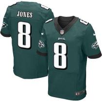 Nike Philadelphia Eagles #8 Donnie Jones Midnight Green Team Color Men's Stitched NFL New Elite Jers