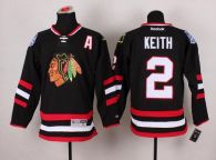 Chicago Blackhawks -2 Duncan Keith Black 2014 Stadium Series Stitched NHL Jersey