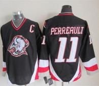 Buffalo Sabres -11 Gilbert Perreault Black CCM Throwback Stitched NHL Jersey