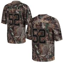 Nike Green Bay Packers #52 Clay Matthews Camo Men's Stitched NFL Realtree Elite Jersey