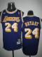 Mitchell and Ness Los Angeles Lakers -24 Kobe Bryant Purple Stitched Throwback NBA Jersey
