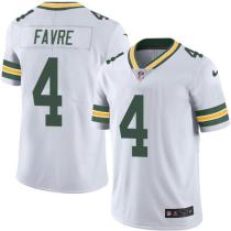 Nike Packers -4 Brett Favre White Stitched NFL Vapor Untouchable Limited Jersey