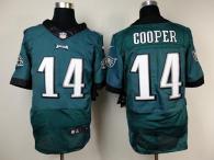 Nike Philadelphia Eagles #14 Riley Cooper Midnight Green Team Color Men's Stitched NFL New Elite Jer
