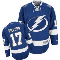 Tampa Bay Lightning -17 Alex Killorn Blue Stitched NHL Jersey