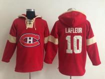 Montreal Canadiens -10 Guy Lafleur Red Pullover NHL Hoodie