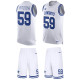 Cowboys -59 Anthony Hitchens White Stitched NFL Limited Tank Top Suit Jersey