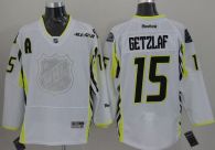 Anaheim Ducks -15 Ryan Getzlaf White 2015 All Star Stitched NHL Jersey