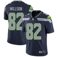 Nike Seahawks -82 Luke Willson Steel Blue Team Color Stitched NFL Vapor Untouchable Limited Jersey