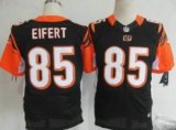 2012 NEW NFL Cincinnati Bengals 85 Tyler Eifert Black Jerseys (Elite)