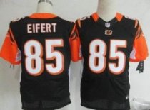 2012 NEW NFL Cincinnati Bengals 85 Tyler Eifert Black Jerseys (Elite)