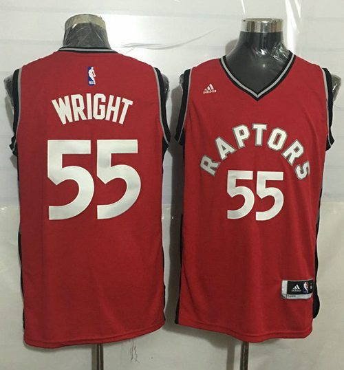 Toronto Raptors -55 Delon Wright Red Stitched NBA Jersey