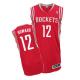 Revolution 30 Houston Rockets -12 Dwight Howard Red Road Stitched NBA Jersey