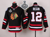 Chicago Blackhawks -12 Peter Regin Black 2014 Stadium Series 2015 Stanley Cup Stitched NHL Jersey