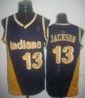 Mitchell And Ness Indiana Pacers -13 Mark Jackson Navy Blue Throwback Stitched NBA Jersey