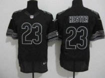 Nike Bears -23 Devin Hester Black Shadow Stitched NFL Elite Jersey