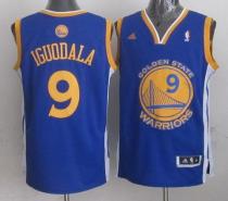 Golden State Warriors -9 Andre Iguodala Blue Revolution 30 Stitched NBA Jersey