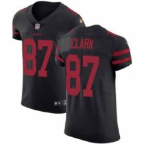 Nike 49ers -87 Dwight Clark Black Alternate Stitched NFL Vapor Untouchable Elite Jersey