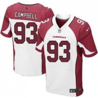 Nike Arizona Cardinals -93 Campbell Jersey White Elite Road Jersey