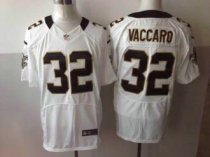 2012 NEW NFL New Orleans Saints 32 Kenny Vaccaro White Jerseys (Elite)