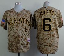 Pittsburgh Pirates #6 Starling Marte Camo Alternate Cool Base Stitched MLB Jersey