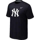 MLB New York Yankees Heathered Black Nike Blended T-Shirt