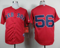 Boston Red Sox #56 Joe Kelly Red Cool Base Stitched MLB Jersey