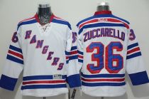 New York Rangers -36 Mats Zuccarello White Road Stitched NHL Jersey