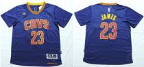 Cleveland Cavaliers -23 LeBron James Navy Blue Short Sleeve Stitched NBA Jersey