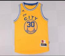 NBA Golden State Warriors -30 retro fabric Wong Sun City circle pattern offset