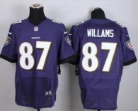 Nike Baltimore ravens -87 Maxx Williams Purple Team Color Stitched NFL New Elite jersey