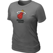 NBA Miami Heat Big Tall Primary Logo Women T-Shirt (4)